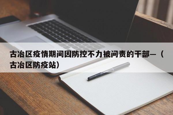 古冶区疫情期间因防控不力被问责的干部—（古冶区防疫站）