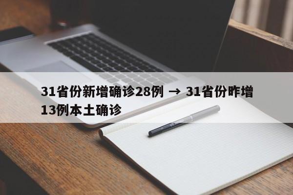 31省份新增确诊28例 → 31省份昨增13例本土确诊