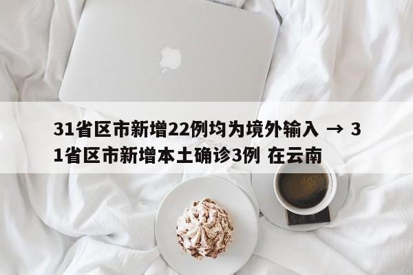 31省区市新增22例均为境外输入 → 31省区市新增本土确诊3例 在云南